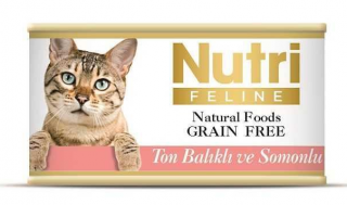 Nutri Feline Tahılsız Ton Balıklı Somonlu 85 gr Kedi Maması kullananlar yorumlar